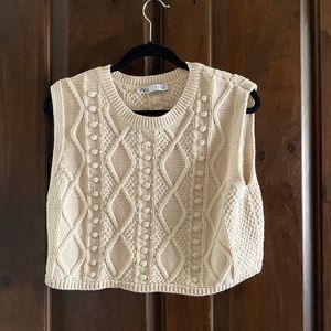 Zara sweater vest